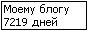 Сколько дней блогу