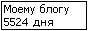 Сколько дней блогу
