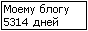 Сколько дней блогу